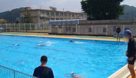 【三輪北小学校児童対象「水泳教室」】